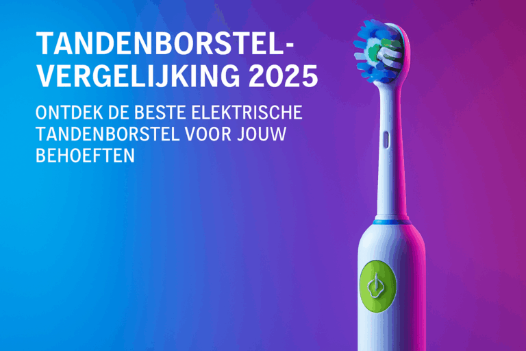 Tandenborstelvergelijking 2025: Ontdek de beste elektrische tandenborstel voor jouw behoeften