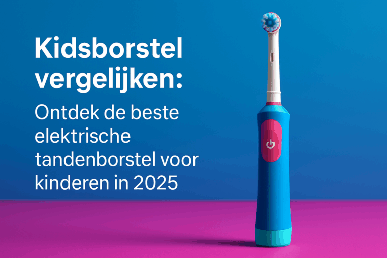 Kidsborstel vergelijken: Ontdek de beste elektrische tandenborstel voor kinderen in 2025