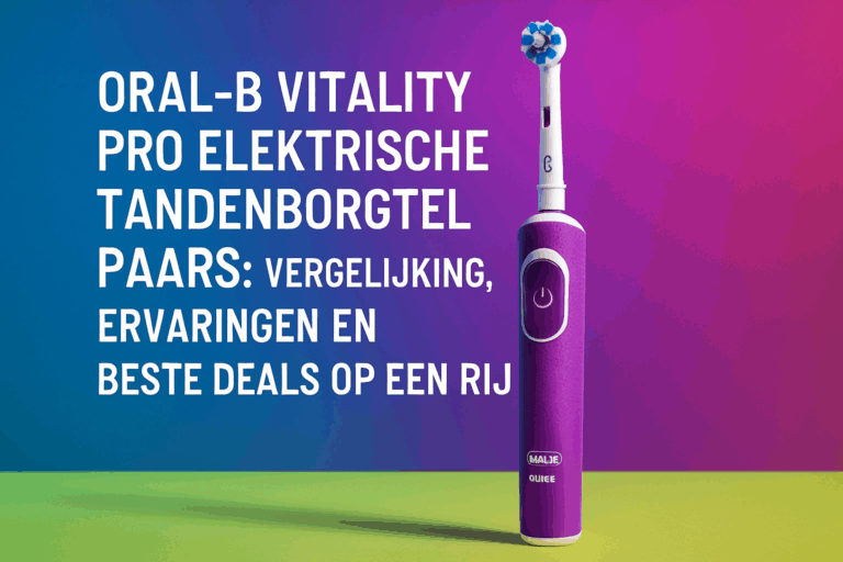 Oral-B Vitality Pro Elektrische Tandenborstel Paars: Vergelijking, Ervaringen en Beste Deals op een Rij