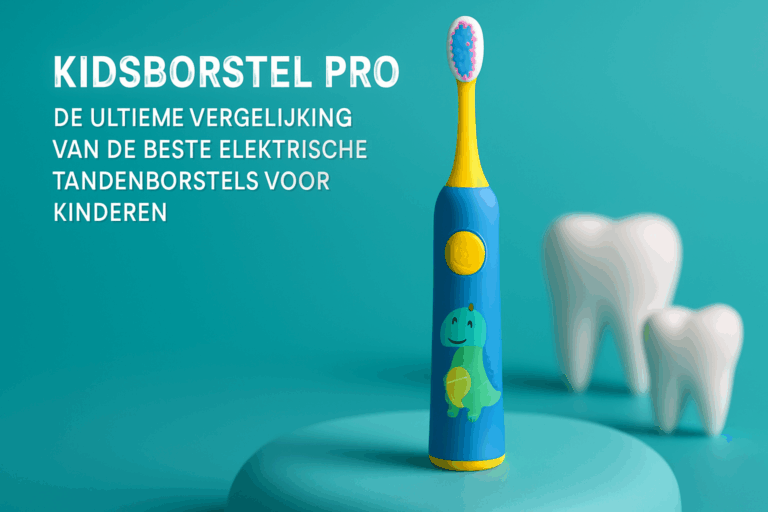 Kidsborstel Pro: De Ultieme Vergelijking van de Beste Elektrische Tandenborstels voor Kinderen